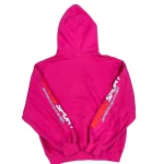 Raspberry Hills Berrysport Pink Hoodie back side