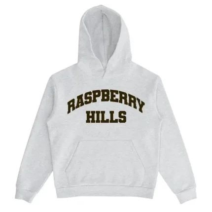 Raspberry Hills Grey Hoodie