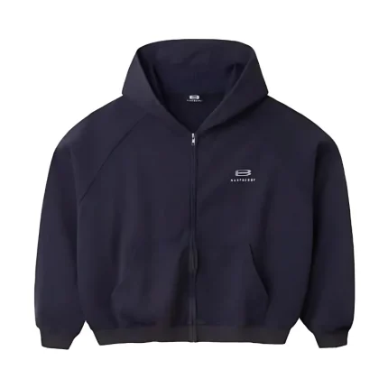 Raspberry Hills Tank Navy Zip Up Hoodie
