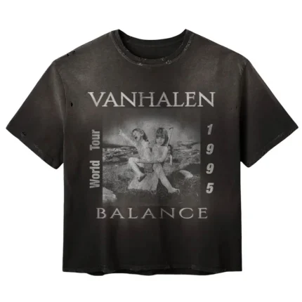 Raspberry Hills Van Halen Black Tee